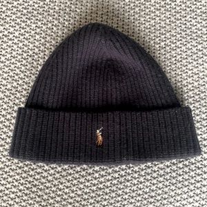 Navy Blue Polo Beanie